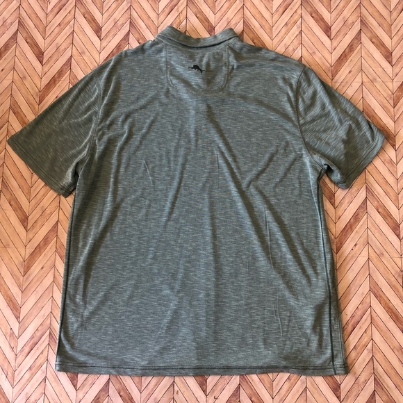 Tommy Bahama Islandzone 37.5 Tech. Mens Short Sleeve Polo. Size XL - Picture 3 of 6